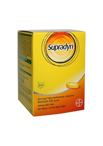 Supradyn All Day Co Q10 Içeren 30 Tablet