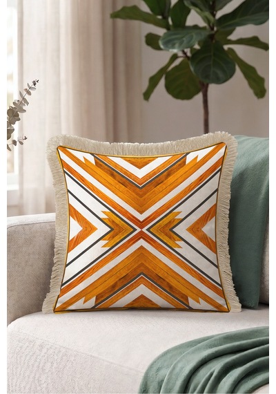 Etnik Geometrik Ahşap Desenli Saçaklı Yastık Kılıfı-şevron Boho Hardal Krem Püsküllü Kırlent Kılıfı Uzak Lagün Nektar Etnik Geometrik Ahşap Desenli Saçaklı Yastık Kılıfı-şevron Boho Hardal Krem Püsküllü Kırlent Kılıfı Uzak Lagün Nektar