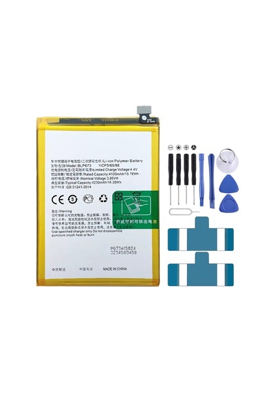 Cbtx Blp673 4230 Mah Li-polimer Pil Değiştirme Oppo A5/ax5/a3s/a7/ax7/a7n/a5s/ax5s/a8/a12e/a12/a12s