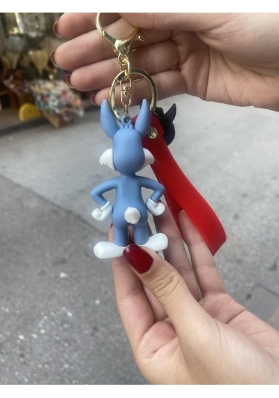 Bugs Bunny 3d Karakter Silikon Anahtarlık-2523