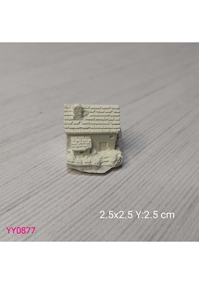 Yy0877 Minyatür Kulübe Silikon Kalıp