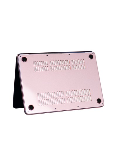 Uryport Apple Uyumlu Macbook Neo Şeffaf Macbook Kapak - Pembe