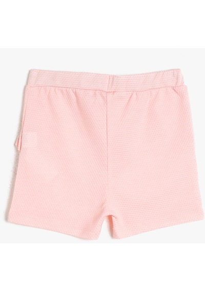 Koton Fırfır Detaylı Şort Pembe 0ymg49594ow Pembe