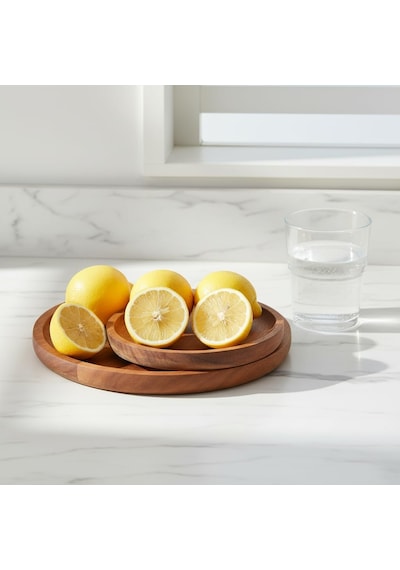 2'li Doğal Akasya Ahşap Yuvarlak Servis Tabağı Ve Çerezlik Seti 12 Cm Ve 15 Cm Kahvaltılık, Sosluk Ve Sunum Kasesi İkili Takım Diğer 2'li Doğal Akasya Ahşap Yuvarlak Servis Tabağı Ve Çerezlik Seti 12 Cm Ve 15 Cm Kahvaltılık, Sosluk Ve Sunum Kasesi İkili Takım Diğer