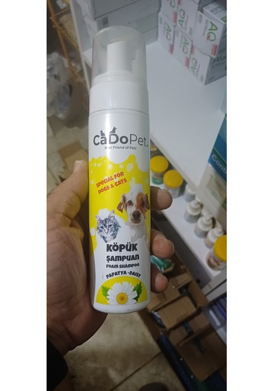 Cado Pet Papatya Kokulu Köpük Şampuan 225 Ml