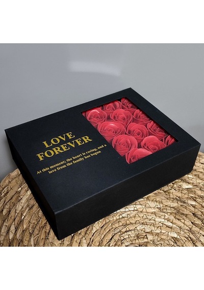 Romantik Gül Ve İstiridye İnci Kolye Seti diğer