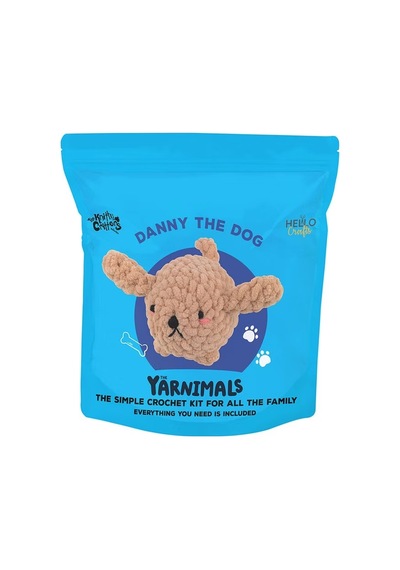 Bakgelal Amigurumi Köpek Yapım Kiti Başlangıç Seviyesi Tığ Örgü Seti Çocuk Ve Yetişkin Hobi Seti
