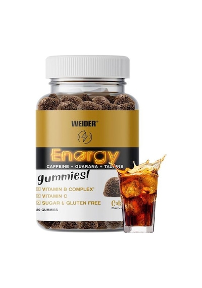 Weıder Energy Booster Caffeine Taurine 80 Gummies