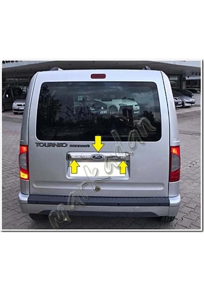Ford Connect Krom Bagaj Çıtası 2009-2014 Paslanmaz Çelik