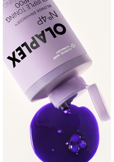 No. 4p Blonde Enhancer Purple Toning Shampoo - Renk Koruyucu & Bağ Güçlendirici Mor Şampuan 1l