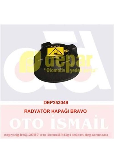 Depar 3049 Radyatör Kapağı Bravo