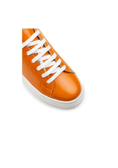 Deery Hakiki Deri Turuncu Sneaker Kadın Ayakkabı - Z1681Ztrcc02 Turuncu