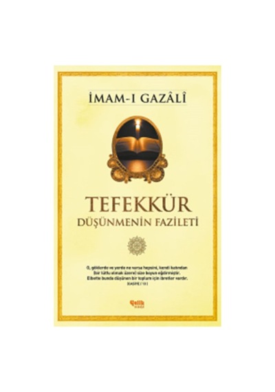 Tefekkür Düşünmenin Fazileti - Rxlu-608502