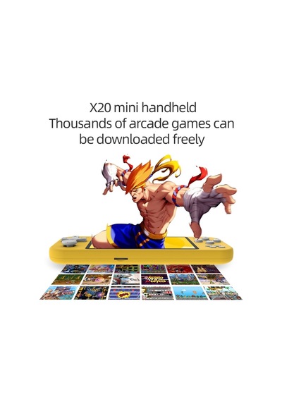 Sones X20 4.3" Ekran 8 Gb Bellek Mini Klasik Oyunlar El Oyun Konsolu