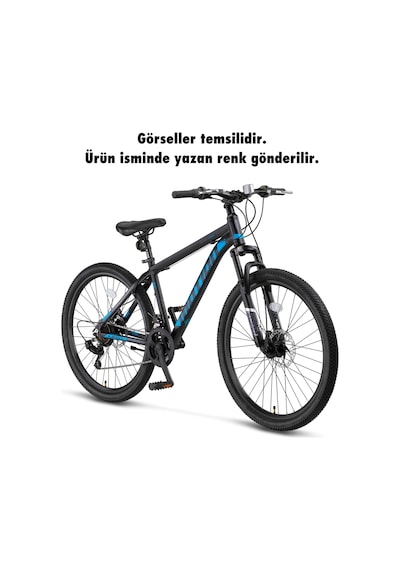 Ümit 2678 Motion Erkek Dağ Bisikleti 2d Disk Fren 26 Jant 21 Vites Siyah-yeşil