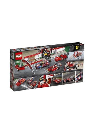 LEGO Speed Champions 75889 Ferrari Ultimate Garage 841 Parça