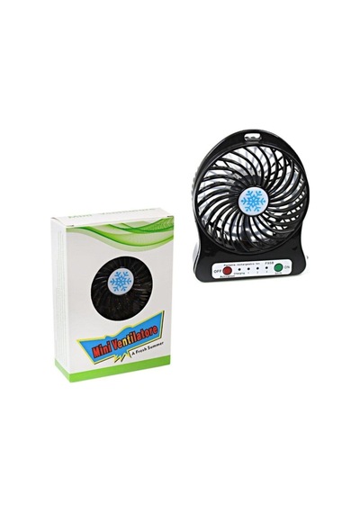 P Şarjlı Vantilatör Mini Masaüstü El Fan Taşınabilir 3 Kademeli Usb /p