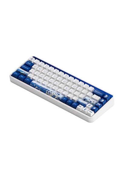 Akko JIN01 Santorini Rosewood Switch RGB Kablosuz Hotswap Mekanik Oyuncu Klavye