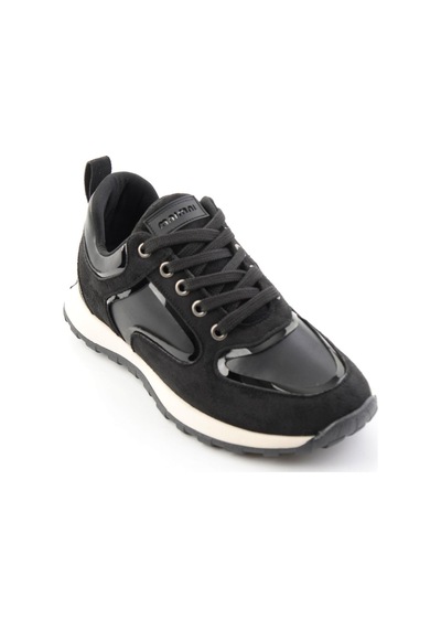 Bambi Siyah Süet Kadın Sneaker K01313004372
