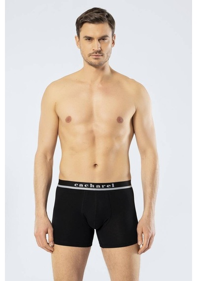 Cacharel Erkek Likralı Boxer Siyah 001