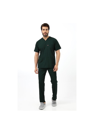 Zarf Yaka Erkek Likralı Takım - 6429 Ö.başı Yeşili-12113 6429 Ö.başı Yeşili