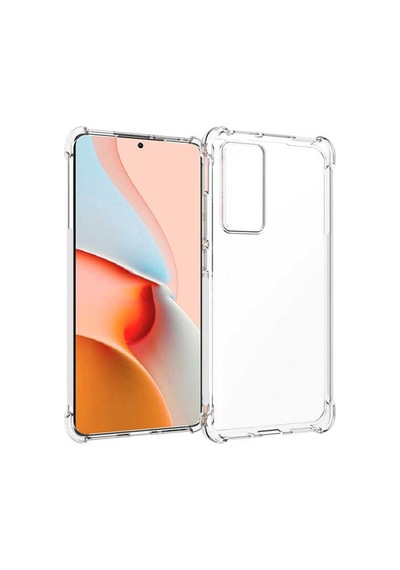 Xiaomi Mi 12t Pro Kılıf Darbe Önleyici Anti Shock Özellikli Kamera Korumalı Silikon Pazarplus Şeffaf