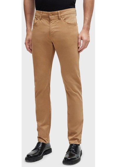 Boss Erkek Kot Pantolon 50505445 260 Kahve Kahverengi