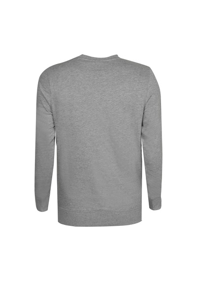 Jack & Jones Erkek Sweatshırt 12155835-lıght-grey 12155835-lıght-grey Gri Gri