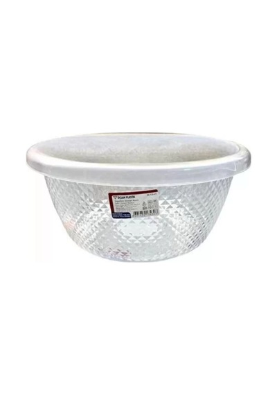 Üçsan 1343 Safir Desenli Badya 30x14 Cm Şeffaf