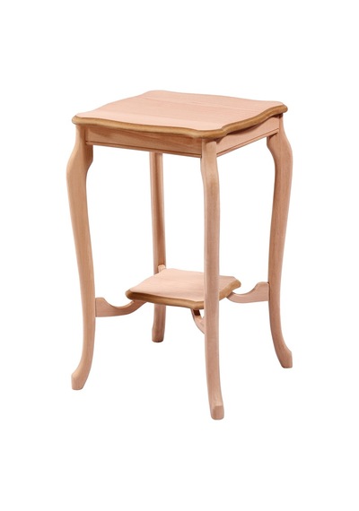 Mmb-trade Nexora Living 5889 Kare Lüks Saksılık 41x41x70 Cm Dekoratif Ahşap Görünümlü Çiçeklik, Raflı Saksı Standı, Klasik Yan Sehpa Mmbz Çok Renkli