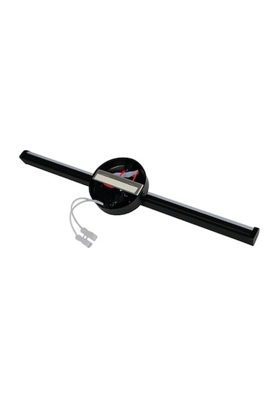 Yapışkanlı Sensörlü Elektrikli Led Aplik, 38cm Uzunlukta Aydınlatma 10 Parça Siyah