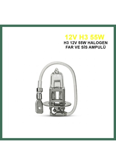 En-cag Trifa H3 Halojen Far Ampülü 12v 55watt Sarı Bss