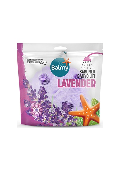 Balmy Lavanta Sabunlu Banyo Lifi - 7 Adet Tarı