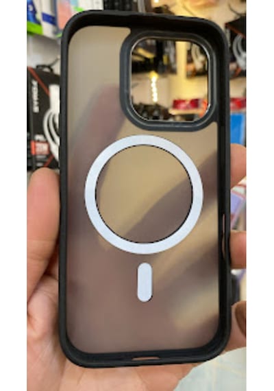 Apple iPhone Uyumlu  16 Pro Kamera Korumalı Mat Magsafe Wireless Şarj Destekli Renkli 45672