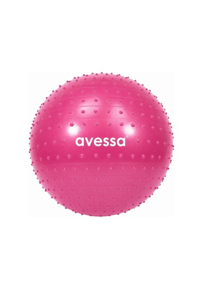 Özel Üretim Msp-50 Masajlı Plates Topu 65 Cm Pembe Renk Hareket Form Jmnastik