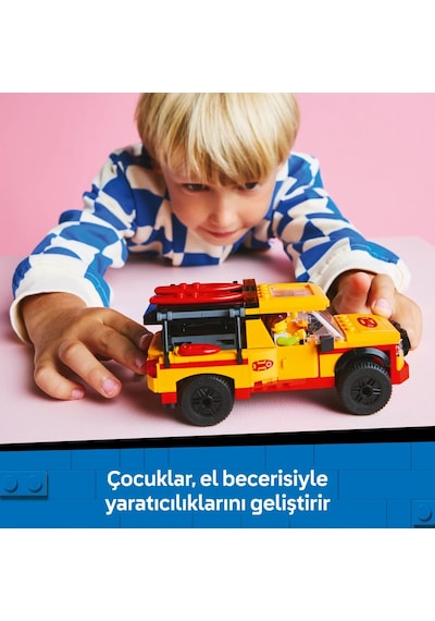 LEGO® City Cankurtaran Kamyoneti 60453 - 6 Yaş ve Üzeri Çocuklar için 2 Minifigür ve Köpek Balığı Figürü İçeren Oyuncak Yapım Seti (214P) LEGO® City Cankurtaran Kamyoneti 60453 - 6 Yaş ve Üzeri Çocuklar için 2 Minifigür ve Köpek Balığı Figürü İçeren Oyuncak Yapım Seti (214P)
