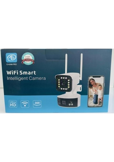 O-kam-3032 6mp Dual Lens Wıfı Ptz Camera
