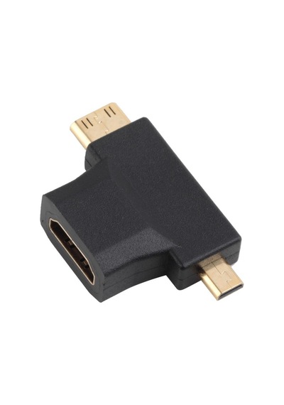 Mini Hdmı Micro Hdmı Ve Hdmı Çevirici Dönüştürücü Adaptör 3 In 1