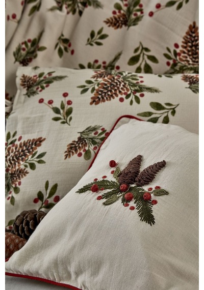 Ecocotton Laden Bebek Nevresim Seti Baskılı 100 x 150