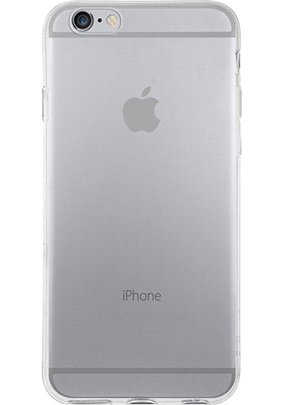 Apple Uyumlu iPhone 6 1mm Silikon Şeffaf Kılıf
