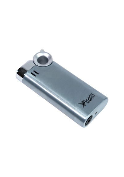 Black Martin Tek Torch Pürmüz Gümüş Puro Çakmağı - Tr9288