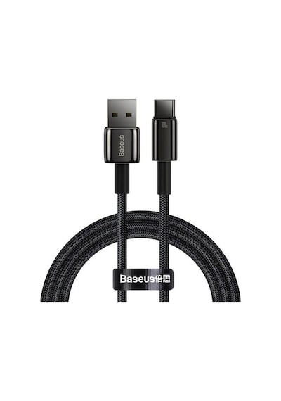 Baseus Tungsten Gold 100w Usb + Type-c Hızlı Şarj 480mb-s Data K Renk - Siyah