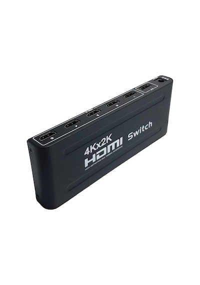 Fully 5 Port 5x1 Hdmı Switch Full Hd - Kumandalı