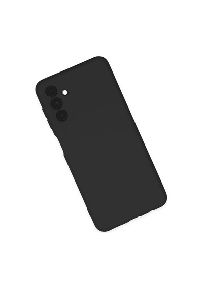 Samsung Uyumlu Galaxy A04s Kılıf Nano İçi Kadife Silikon Siyah\