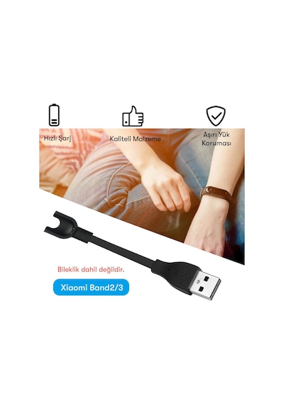 Mc03 Şarj Adaptörü Mi Band 2/3 Diğer