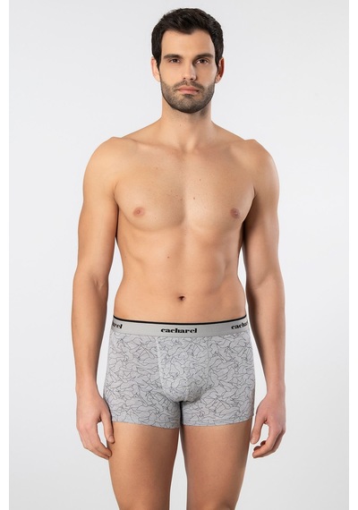 Cacharel Erkek Desenli Likralı Boxer 3'lü Paket 1339/lacivert 3 Lacivert