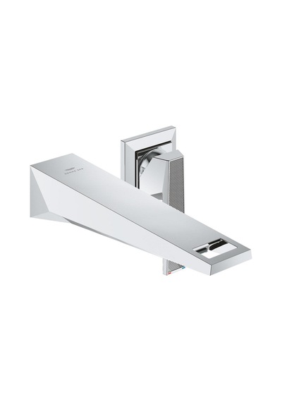 Grohe Allure Brilliant Private Collection 2 Delikli Duvardan Lavabo Bataryası M Boyut Krom 29517000 Gümüş