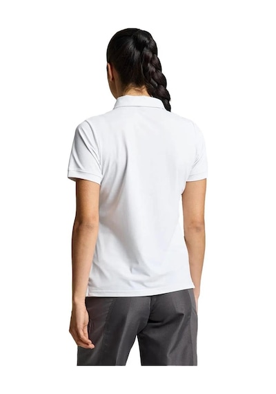 Slam Ws Tech Pique Polo Ss Kadın Beyaz T-shirt Beyaz