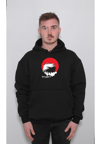 Death Note Naruto Anime Sweatshirt Unisex Kapüşonlu Hoodie 001