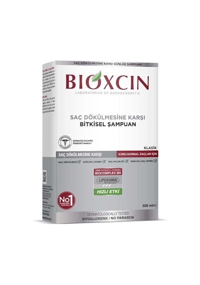 Saç Dökülmesine Karşı Bitkisel Klasik Şampuan Kuru Ve Normal Saçlar 300 Ml